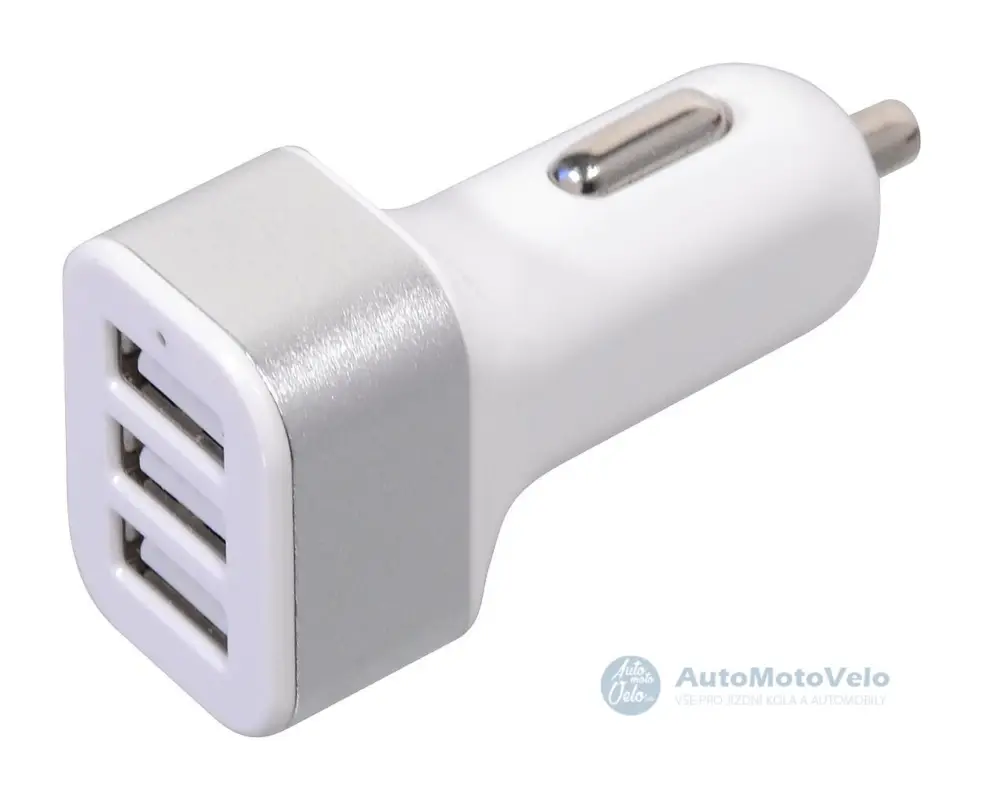 Zástrčka 3xUSB 12-24V 5V/3100mA Expresní Doručení