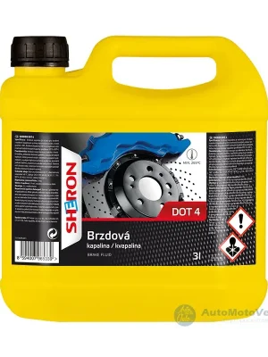 Brzdová kapalina Sheron DOT 4LV 3L Dokud Zásoby Vydrží