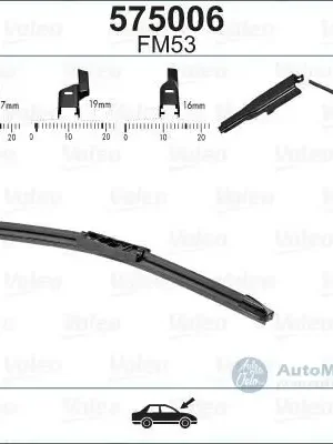 Stěrač Valeo First multiconnection 525mm Rychlé Dodání