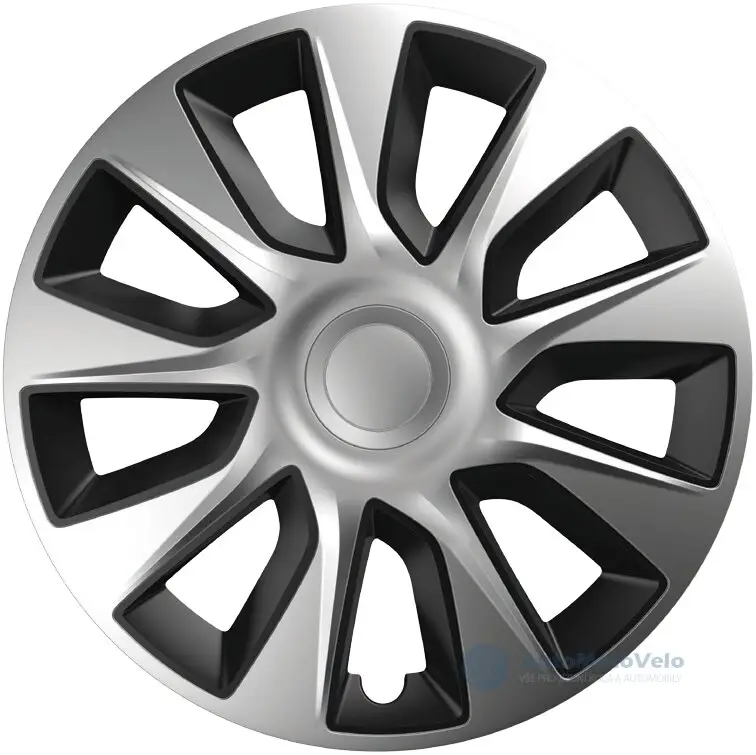 Značkový Poklice Versaco Stratos DC silver/black 4ks