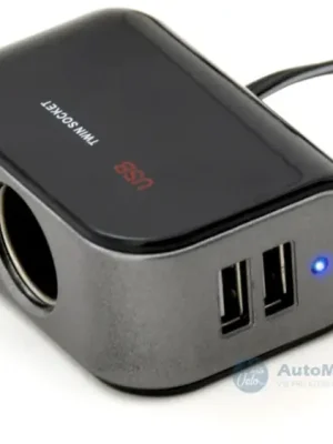 Rozdvojka Compass 12/24V + 2x USB 2100mA Tovární Cena