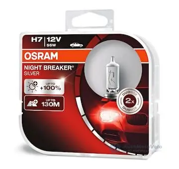 Must-Have Osram Night Breaker Silver H7 12V 55W 2ks