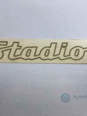 Výhodná Nabídka Nálepka Stadion zlatá kontura