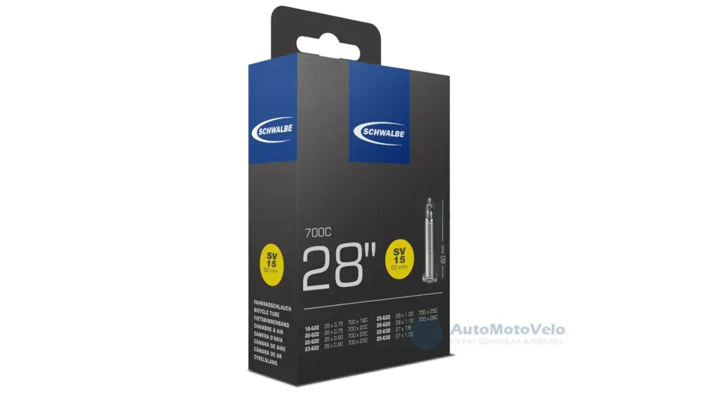 Omezená Nabídka Duše Schwalbe Extra Light - 18/25-622 - SV20 - 60mm