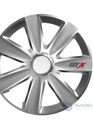 Zlevněný Poklice Versaco GTX carbon silver 4ks
