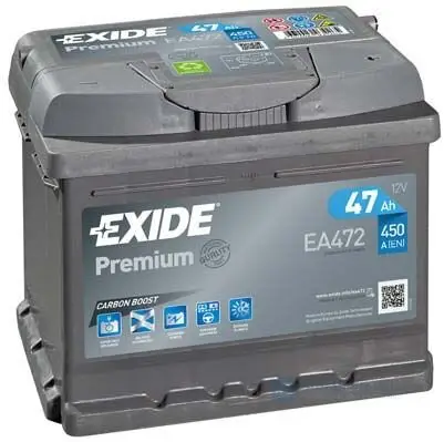 Exide Premium 12V 47Ah Rychlé Dodání