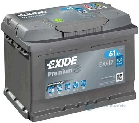 Exide Premium 12V 61Ah Nová Kolekce