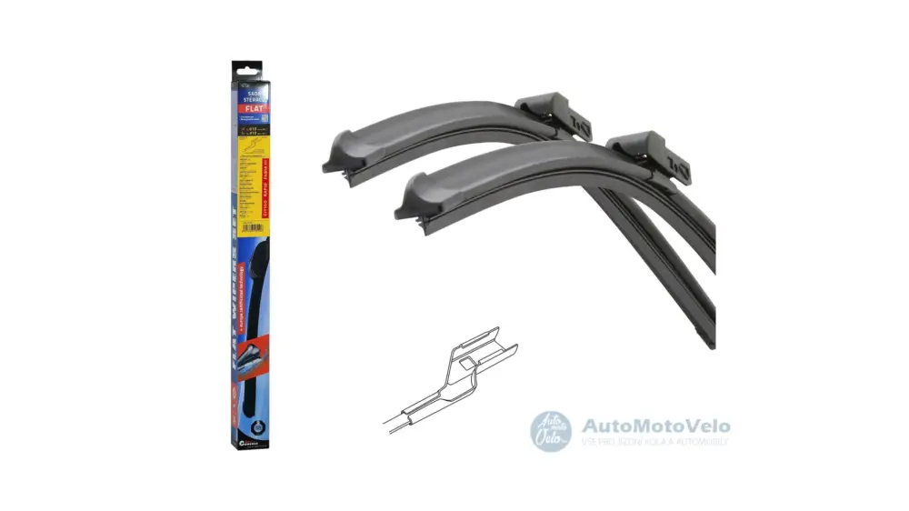 Akční Nabídka Sada stěračů FLAT SET 610+410mm FAB III, RAP, CIT
