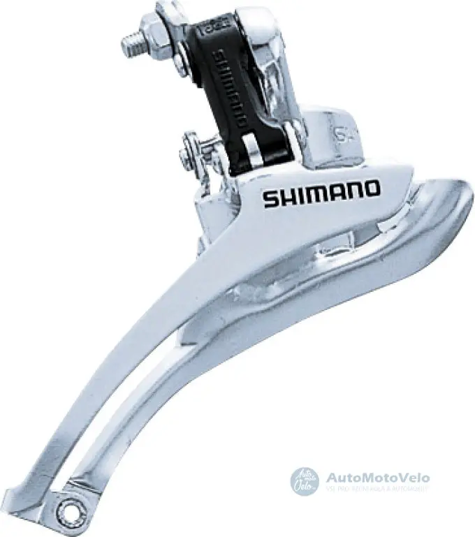 Tovární Cena Přesmykač Shimano A050 FD-A050 Sil pro 2x7 obj 28,6 53 z