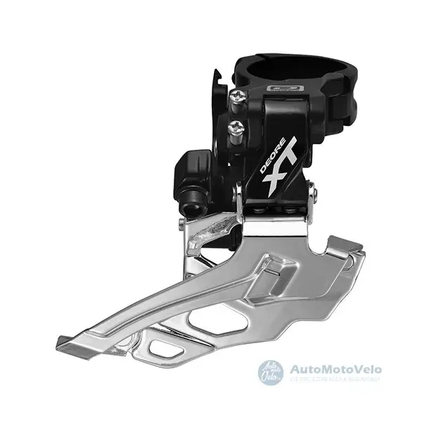 Sleva Přesmykač Shimano XT FD-M786 MTB pro 2x10 obj. 34,9/31,8 + 28,6 Down-swing dual pull 38/44z čer