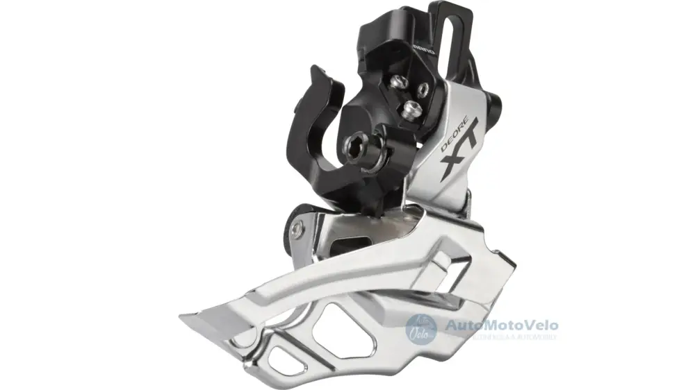 Originální Přesmykač Shimano XT FD-M786 MTB pro 2x10 př mont D-typ Down-swing dual pull 38/44z stř
