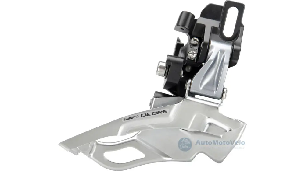 Přesmykač Shimano DEORE FD-M611 MTB pro 3x10 obj 31,8 Down-swing dual pull 40/42z stř Časově Omezené