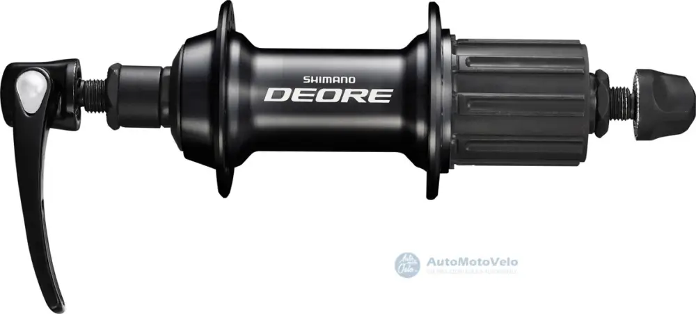 Zadní náboj Shimano DEORE FH-T610 - 8/9/10 rychl 32 děr RU: 168 mm černá Omezená Nabídka