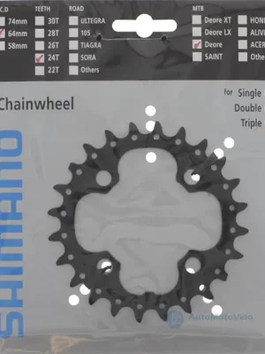 Aktuální Převodník Shimano FC-M590-10 24z AE černý