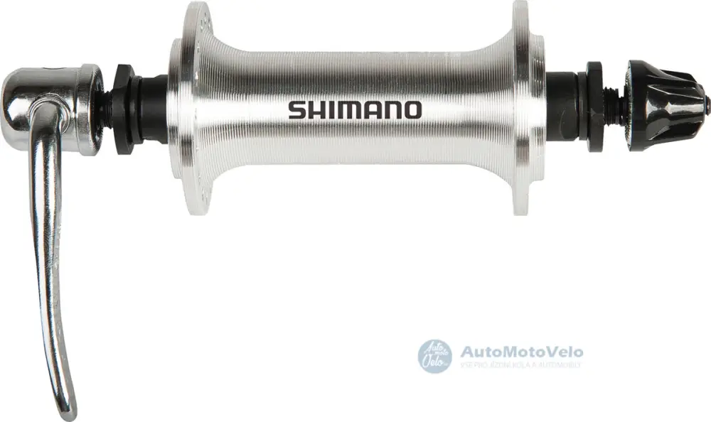 Přední náboj Shimano TOURNEY HB-TX800 - 36 děr RU: 133 mm stříbrná Značkový