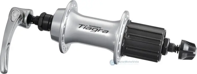 Zadní náboj Shimano TIAGRA FH-RS400 - 10/11 rychl 32 děr RU: 168 mm stříbrná Přímo Od Výrobce
