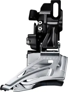 Přesmykač Shimano DEORE FD-M618 MTB pro 2x10 př mont D-typ Down-swing dual pull 36/38 z čer Must-Have