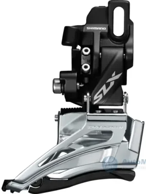 Autentický Přesmykač Shimano SLX FD-M7025 MTB pro 2x11 př mont D-typ Down-swing dual pull 34/38 z