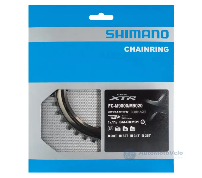 Převodník Shimano FC-M9000 36 z pouze pro 1x11 Nejlepší Volba