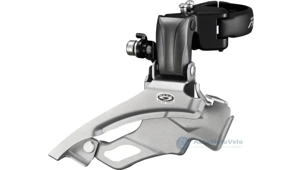 Poslední Šance Přesmykač Shimano ALTUS FD-M371 MTB pro 3x9 obj. 34,9/31,8 + 28,6 Down-swing dual pull 44/48 z
