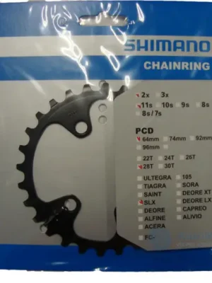 Vrácení Zdarma Převodník Shimano FC-M7000 28 z pro 38-28 pouze pro 2 přev BD typ