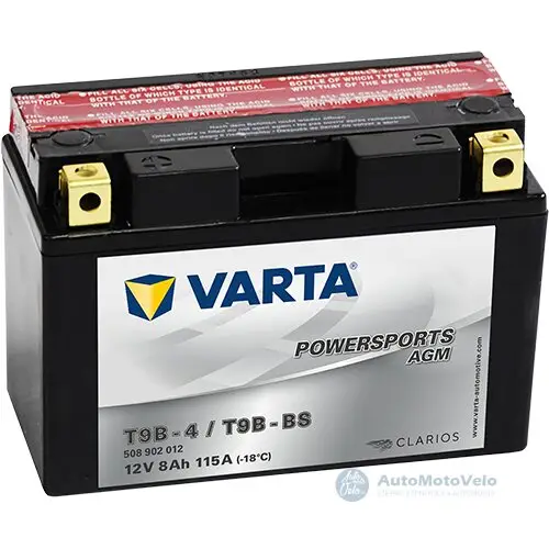 Motobaterie Varta AGM T9B-BS Nízká Cena