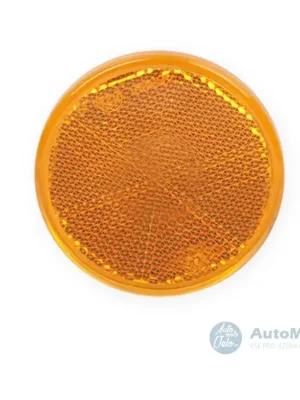 Odrazka kulatá samolep oranžová pr.60mm 1ks Víkendová Akce