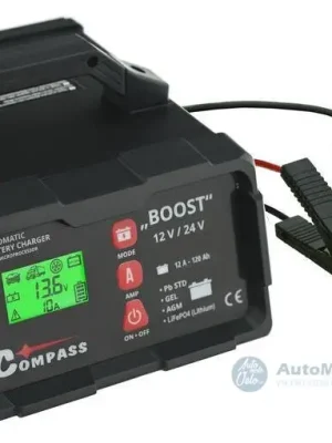Akce Nabíječka BOOST 10Amp microprocesor 12/24V PB/GEL/AGM/LiFePO4