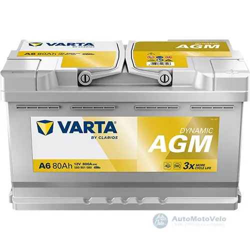 Cenově Výhodný Varta Dynamic AGM 12V 80Ah