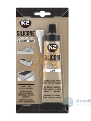Ověřený K2 silikon na motory 85g čirý204°C