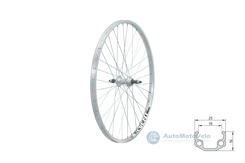 Koupit Online Zadní kolo KLS EVENT V-brake R, 26", silver