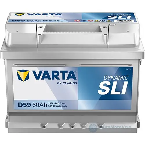 Autobaterie Varta Dynamic SLI 12V 60Ah Akční Cena