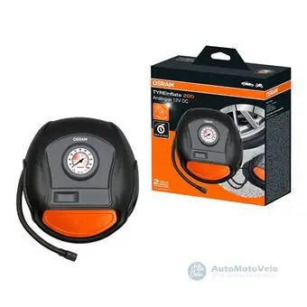 Sleva Osram TYRE Inflate 200 analogový kompresor 12V