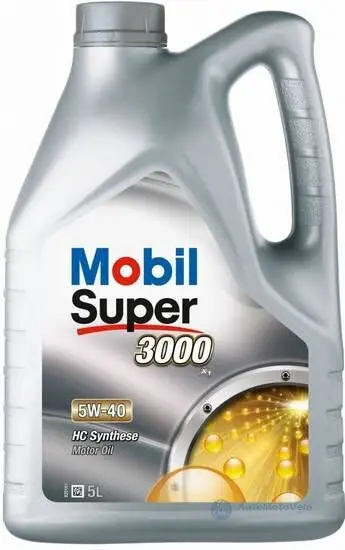 Autentický Mobil X1 Super 3000 5W-40 5L