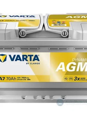 Varta Dynamic AGM 12V 70Ah Víkendová Akce