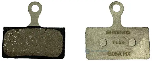 Brzdové destičky Shimano G05A-RX - polymerové - 1 pár Akce