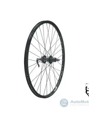Zadní zapletené kolo KLS DRAFT DSC R 26" - Black Must-Have