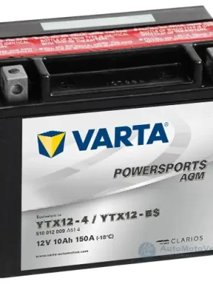 Motobaterie Varta AGM YTX12-BS Kup Teď