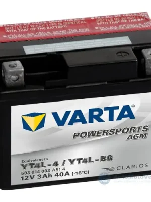 Ihned K Objednání Motobaterie Varta AGM YT4L-BS