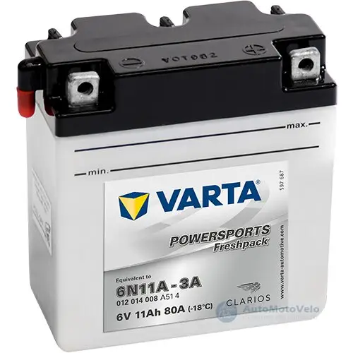 Akce Motobaterie Varta PowerSports 6N11A-3A