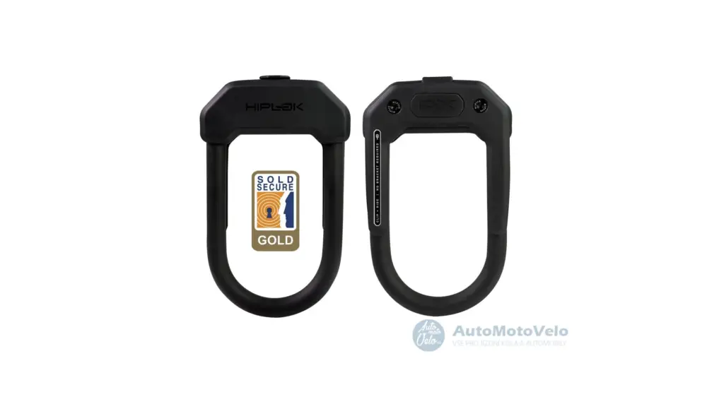 Ověřený Zámek Hiplok Kotva DX All - Black