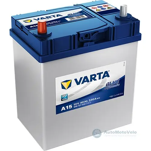 Autobaterie Varta BlueDynamic 12V 40Ah L+ ASIE Časově Omezené