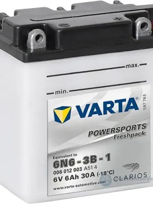 Tovární Cena Motobaterie Varta PowerSports 6N6-3B-1
