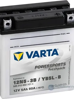 Varta Powersport Freshpack 12N5-3B Akční Cena