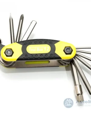 Multiklíč AHT ToolBox 12 - žlutá/stříbrná Super Cena