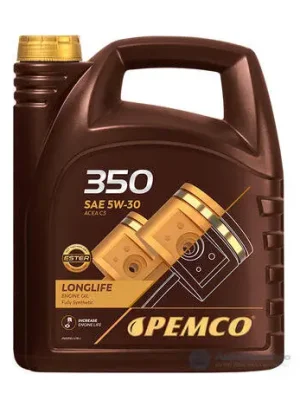 Pemco 350 olej 5W-30 C3 LL 5L Nejlepší Volba