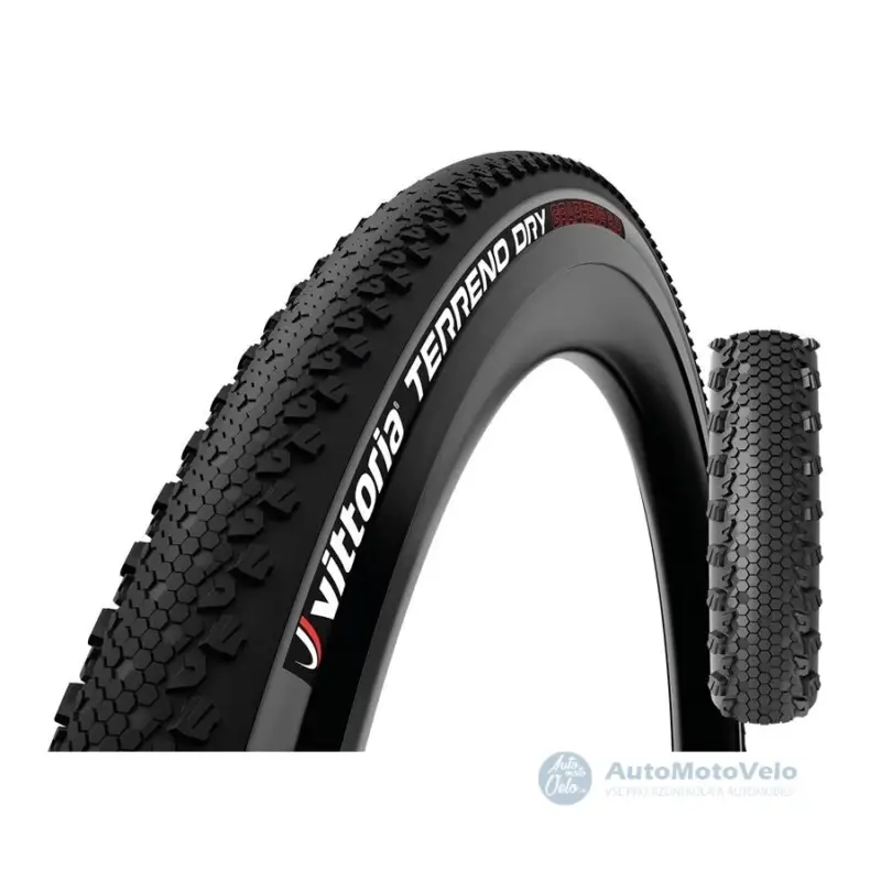 Rychlé Dodání Plášť Vittoria Terreno Dry 40-622 Gravel - Anthracit/Black