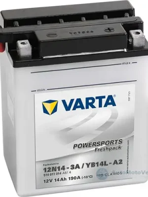 Nakupujte Hned Motobaterie Varta PowerSports YB14L-A2