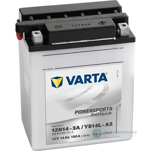 Nakupujte Hned Motobaterie Varta PowerSports YB14L-A2