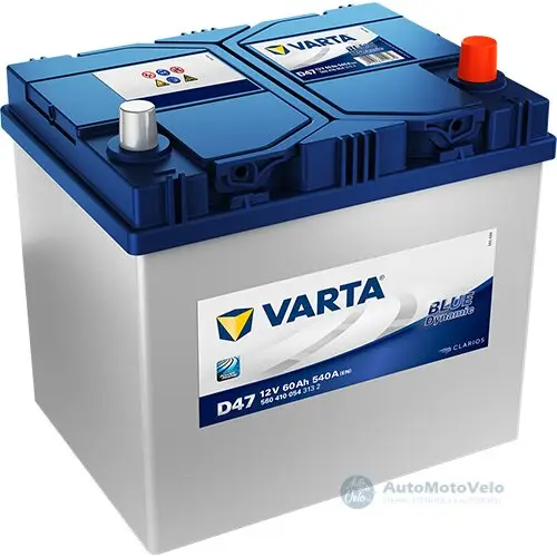 Ověřený Varta Dynamic SLI 12V 60Ah P ASIA